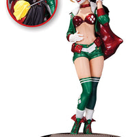 DC Collectible Bombshell 10 Inch Statue Figure - Holiday Harley Quinn Bombshells
