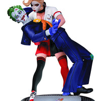 DC Comics Bombshells 10 Inch Statue Figure - Joker & Harley Quinn (2nd Edition)