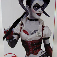 DC Comics Collectible 7 Inch Statue Figure - Harley Quinn Red White & Black