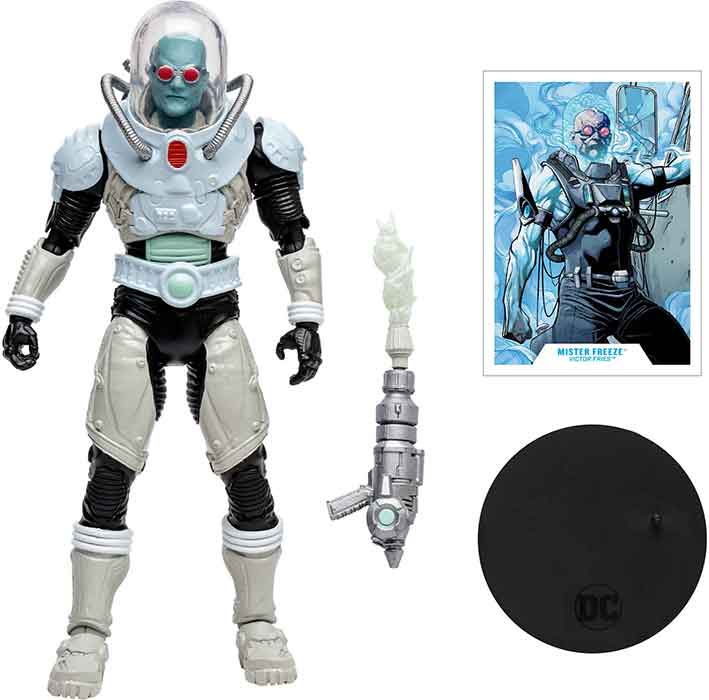DC Multiverse Comics 7 Inch Action Figure Victor Fries - Mister