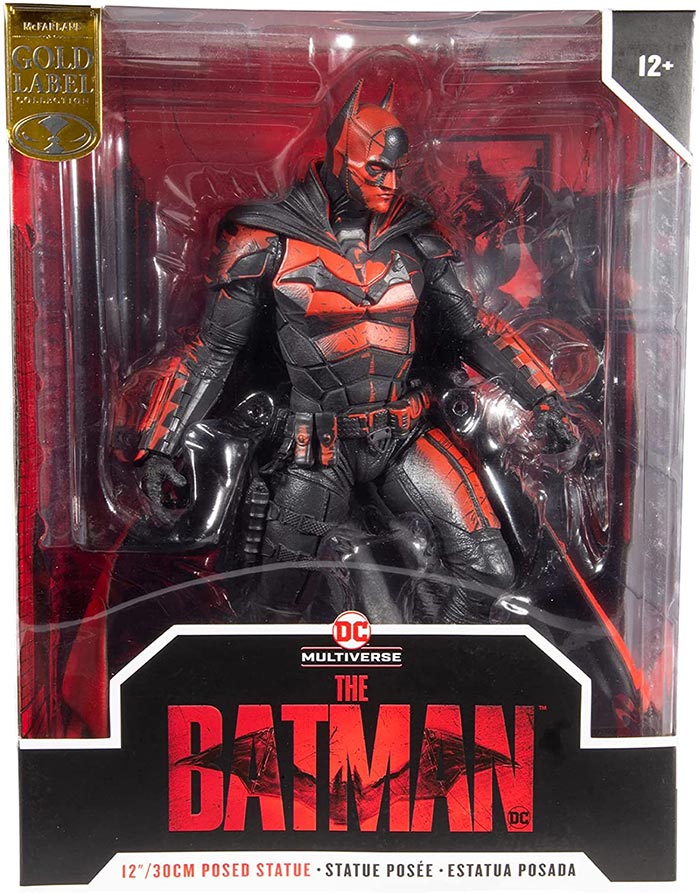 DC Multiverse The Batman 12 Inch Statue Figure Megafigs - The