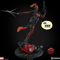 Deadpool 22 Inch Statue Figure Premium Format - Lady Deadpool Sideshow 300546