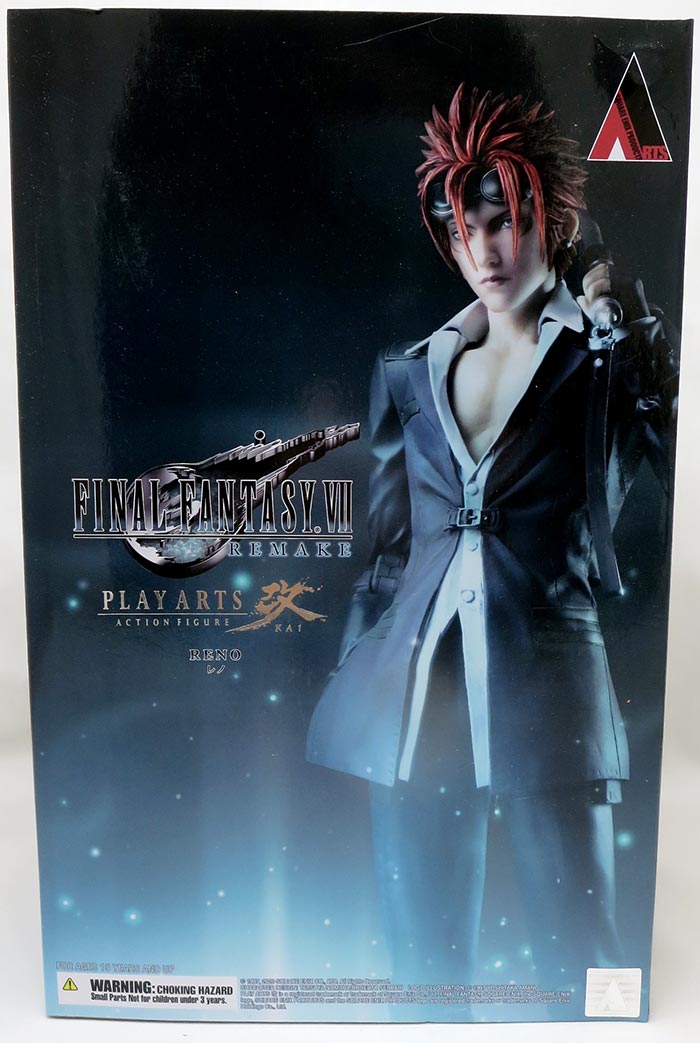 PLAY ARTS改 FINAL FANTASY VII レノ Final Fantasy VII Remake Play Arts Kai 10 Inch Action Figure