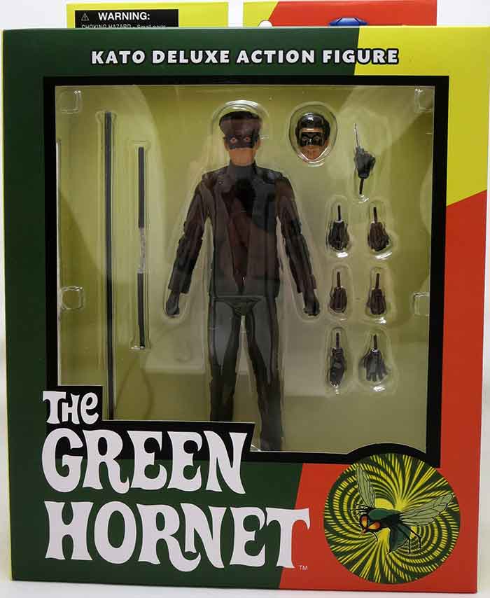Green Hornet 7 Inch Action Figure Select Deluxe - Kato| Cmdstore.ca