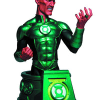 Green Lantern Blackest Night 6 Inch Bust Statue - Green Lantern Sinestro Bust