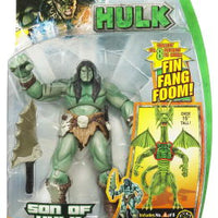 Marvel Legends Hulk 6 Inch Action Figures BAF Fin Fang Foom - Son Of Hulk