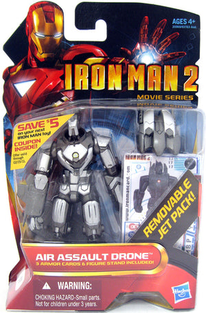 Iron Man 2 3.75 Inch Action Figure Movie Series Wave 4 - Air Assault Drone #17