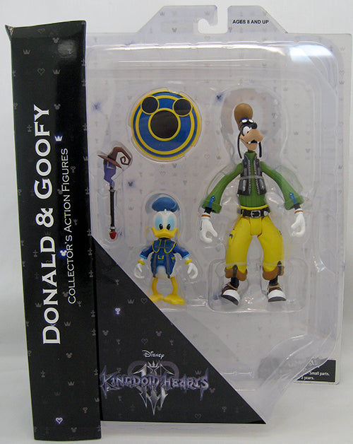 Kingdom Hearts 3 6 Inch Action Figure Select Series - Goofy & Donald