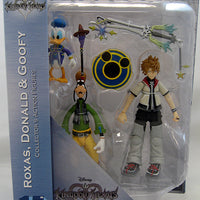 Kingdom Hearts Select 2 to 7 Inches Action Figure Series 2 - Roxas - Donald - Goofy