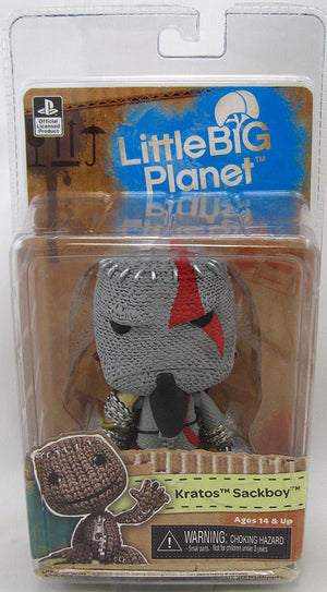 Little Big Planet 5 Inch Action Figure Series 1 - Kratos Sackboy