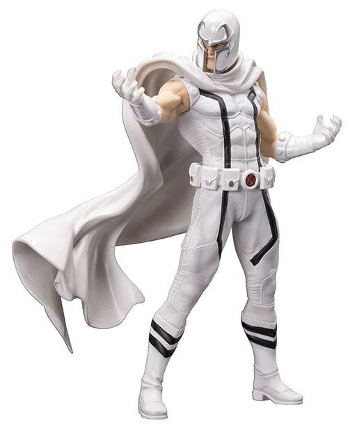 Marvel Collectible 8 Inch Statue Figure ArtFX+ - White Costume Marvel Now Magneto