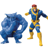 Marvel Comics Presents X-Men 7 Inch Statue Figure ArtFX+ - Cyclops & Beast 1992