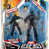 Marvel Legends 6 Inch Action Figure 2-Pack Wave 2.5 - Sharon Carter & Stealth Armor Iron Man