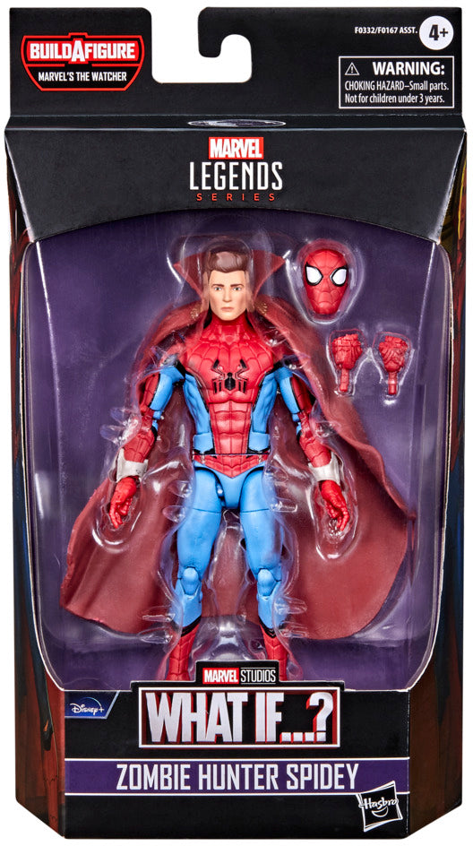 Marvel’s Spider-Man Marvel Legends Disney+ 6 Inch Action Figure What If BAF The