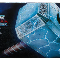 Marvel Legends Gear Prop Replica 19 Inch Thor Love and Thunder - Mjolnir Electronic Hammer