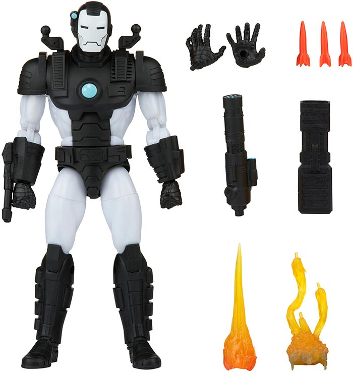 Marvel Legends Retro 6 Inch Action Figure Iron Man - War Machine