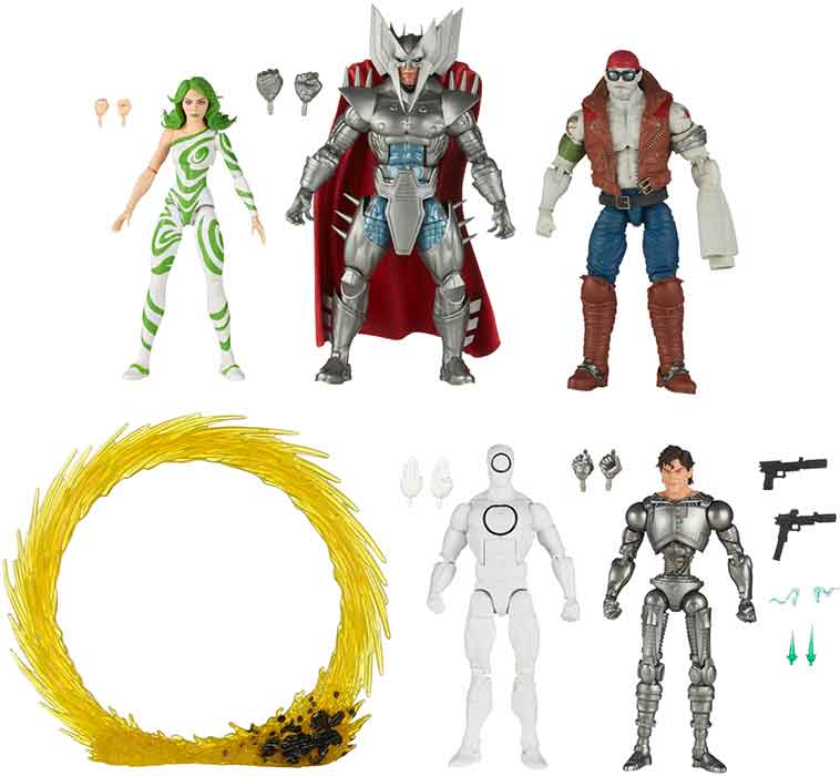 マーベルレジェンド　エックスメン Marvel Legends X-Men 6 Inch Action Figure Box Set - X-Men Villains