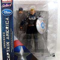 Marvel Select 8 Inch Action Figure Exclusive - Unmasked Captain America Movie Stealth Uniform (Sub-Standard Packaging)