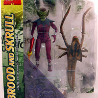 Marvel Select 8 Inch Action Figures- Brood and Skrull