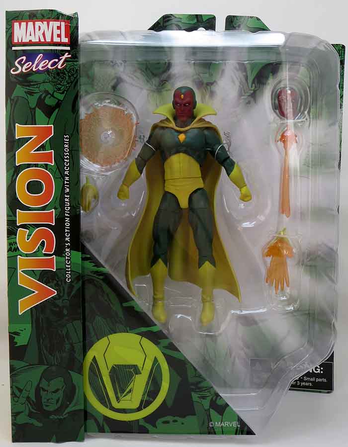 Marvel Select Avengers 7 Inch Action Figure - Vision| Cmdstore.ca