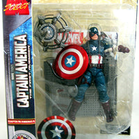 Marvel Select 8 Inch Action Figure Captain America The First Avenger Movie - Captain America (Sub-Standard Packaging)