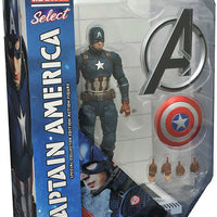 Marvel Select 8 Inch Action Figure Civil War Series - Captain America