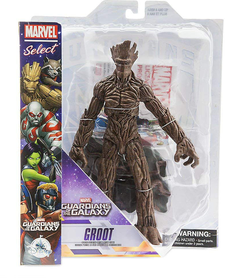 Marvel Select 7 Inch Action Figure Guardians Of The Galaxy - Groot Exclusive