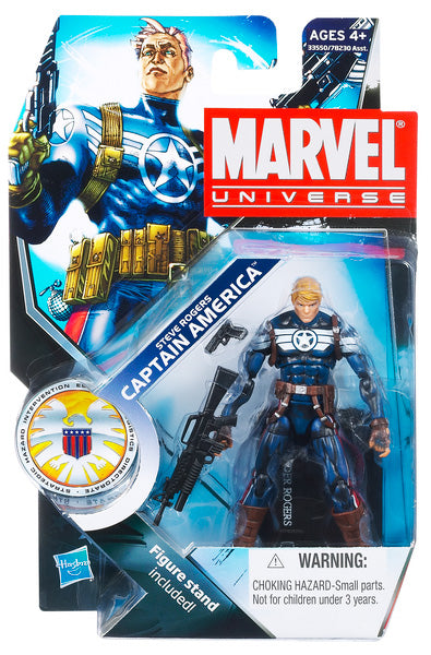 Marvel Universe 3.75 Inch Action Figure (2011 Wave 4) - Commander Steve Rogers S3 #21