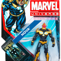 Marvel Universe 3.75 Inch Action Figure (2012 Wave 3) - Nova S4 #19