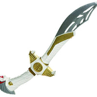 Mighty Morphin Power Rangers Prop Replica - Legacy White Ranger Saba Sword (Shelf Wear Packaging)