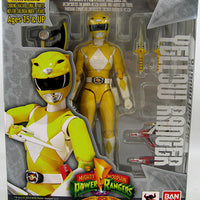 Power Rangers Mighty Morphin 5 Inch Action Figure S.H. Figuarts - Yellow Ranger (Slight Shelf Wear)