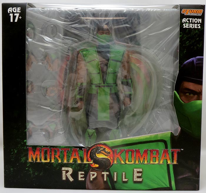 Mortal Kombat 8 Inch Action Figure 1/12 Scale - Reptile| Cmdstore.ca