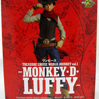 One Piece Treasure Cruise World 8 Inch Static Figure Cowboy Theme Series - Luffy (Shelf Wear Packaging)