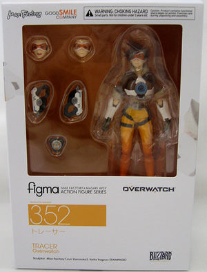 Overwatch 6 Inch Action Figure Figma Series - Tracer (Shelf Wear Packaging)