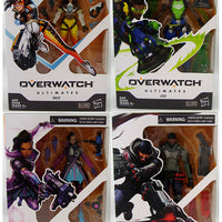 Overwatch 6 Inch Action Figure Ultimates Series 1 - Set of 4 (Reaper - Sombra - Lucio - Tracer)