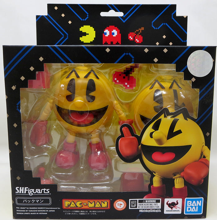 Pac-Man 4 Inch Action Figure S.H.Figuarts - Pac-Man| Cmdstore.ca
