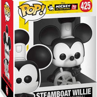 Pop Disney Mickey Mouse 3.75 Inch Action Figure - Steamboat Willie #425