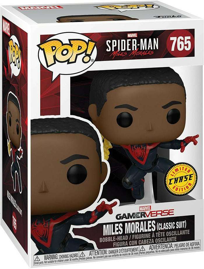 Pop Marvel Spider-Man 3.75 Inch Action Figure Gamerverse - Miles