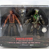 Predators 2 7 Inch Action Figure 2-Pack Series - Dutch vs Jungle Hunter Predator