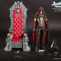 Space Pirate Captain Harlock 12 Inch Action Figure 1/6 Scale MMS - Captain Harlock with Throne of Arcadia Hot Toys