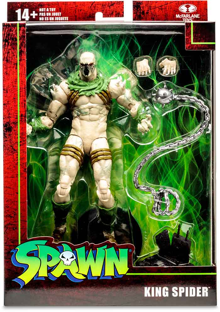Spawn 7 Inch Action Figure Wave 4 - King Spider| Cmdstore.ca