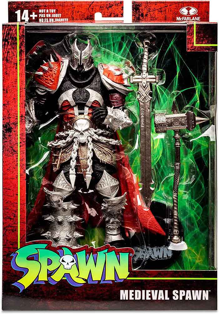 MASTERWORKS Spawn＆ Medieval spawn　フィギュア Spawn 7 Inch Action Figure Wave 5 - Medieval Spawn| Cmdstore.ca
