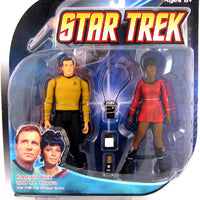 Star Trek The Original Series Action Figure 2-Pack: Kirk & Uhura