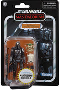 Star Wars The Vintage Collection 3.75 Inch Action Figure Exclusive - Din Djarin & Grogu (The Mandalorian & Baby Yoda)