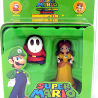 Super Mario Collector's Tin 2 Inch Mini Figurines Series 2 - Daisy & Shy Guy 2-Pack