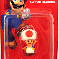 Super Mario Keychain Collection 2 Inch Mini Figure Series 1 Banpresto - Toad
