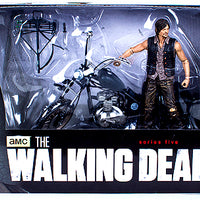 The Walking Dead 5 Inch Action Figure TV Deluxe Box Set - Daryl Dixon wih Chopper