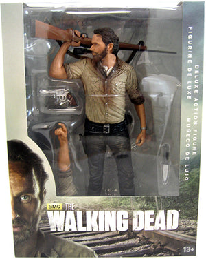 The Walking Dead 10 Inch Action Figure TV Deluxe Series - Rick Grimes Deluxe