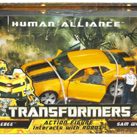 Transformers 8 Inch Action Figure Human Alliance (2010 Wave 1) - BUMBLEBEE w/ Sam