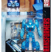 Transformers Generations Titans Return 6 Inch Figure Deluxe Class - Blurr with Hyperfire (Sub-Standard Packaging)
